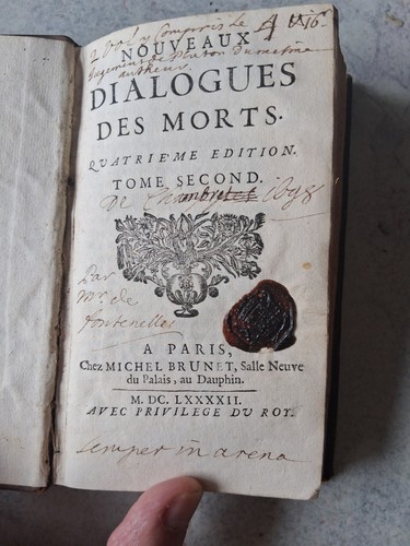 Fontenelle nouveaux dialogues - fontenelle,