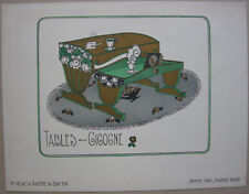 Tables Gigogne Pochoir Gazette du Bon Ton 1920 Furniture ART DECO  