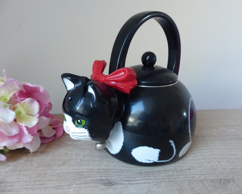 Bouilloire siffleuse chat - bouilloire,