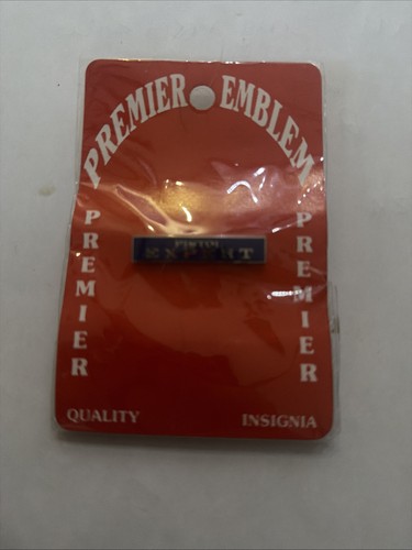 Police insignia pistol expert - police,