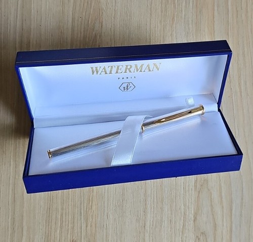 Stylo plume waterman argenté - plume,