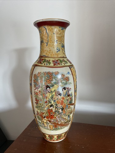 Vase satsuma meiji doré - 30,