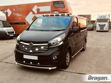 Toit Barre + Leds Pour Opel Vivaro 2002 - 2014 Acier Lampe Spot Barre Lumineuse