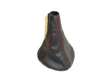 Gear lever headset compatible Fiat Punto GT Turbo genuine black leather