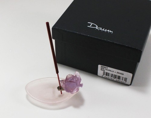 Daum mini rose flower coupelle - mini,