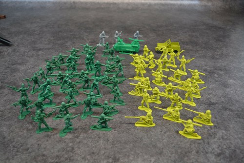 Lot soldat plastique - de,