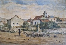 Tableau Peinture Huile Toile