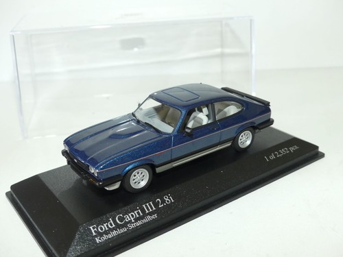Ford capri iii - bleu, et