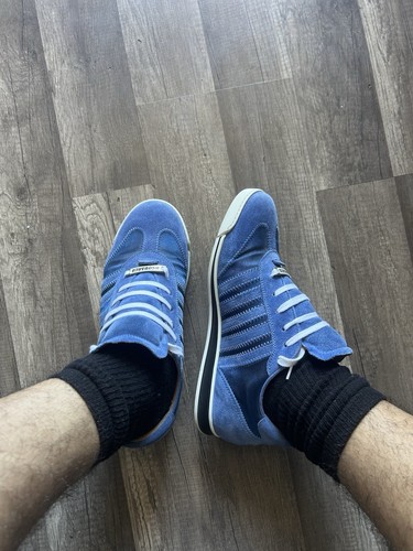 Dsquared2 blue white - blue/white, suede