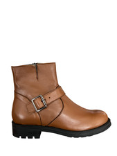 Botte Basse Femme En Cuir