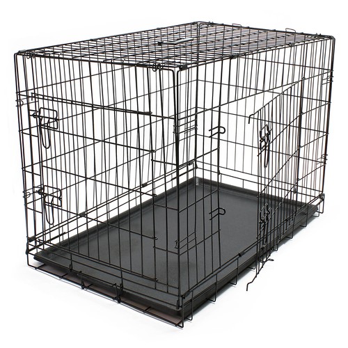 Cage transport chien pliable - cage,
