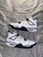 Size 9 - Jordan 4 Retro OG White Cement