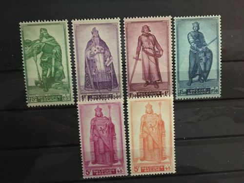 Belgique 1946 cob 737 742 - cob, à