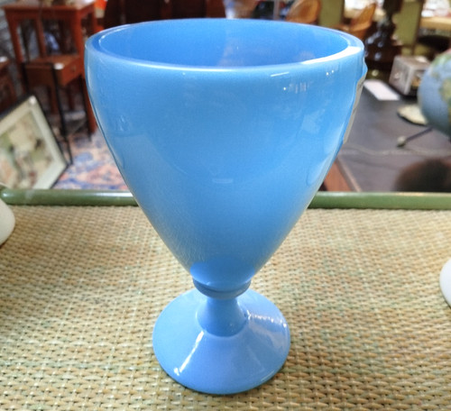 Drageoir opaline bleu sèvres - drageoir,