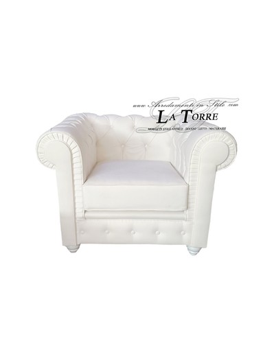 Fauteuil canapé chesterfield - canapé,