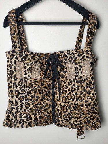 Corset vintage motif - , à