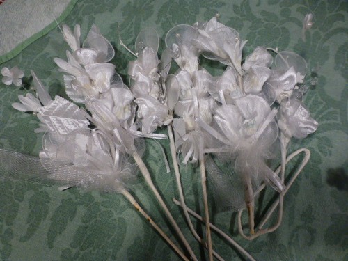 Antique haberdashery flower - antique,