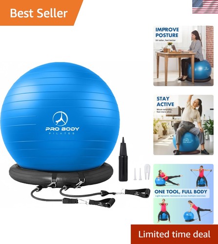 Yoga ball chair exercise - yoga,