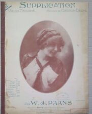 RARE PARTITION MUSICALE DES