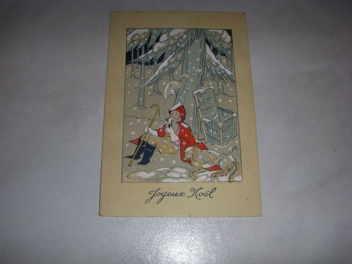Carte postale joyeux noel - postale,