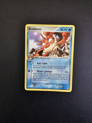 Carte pokemon krabbos 112 - carte, 26/112