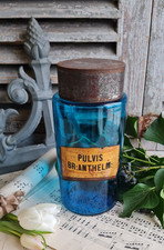 ANCIEN POT BOCAL EN VERRE A