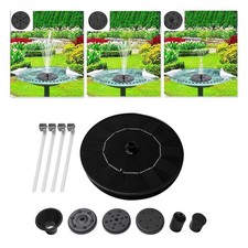 avec fontaine solaire