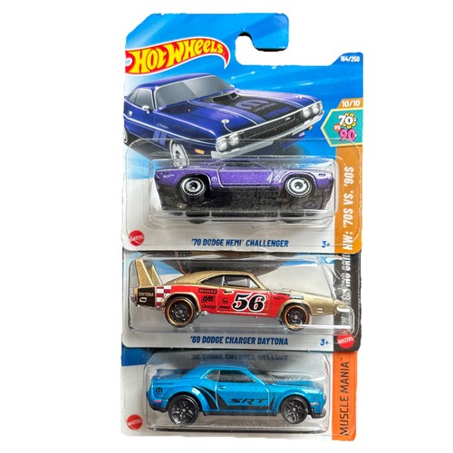 Hot wheels dodge lot - hot, 3