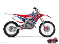 Kit Deco Moto Cross Pulsar Honda 250 CR Bleu