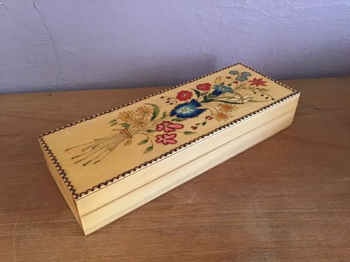 Plumier bois avec - plumier,