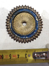 Casque à pointe, spikehelmet, pickelhaub: Cocarde  pour casque Officier Bavarois