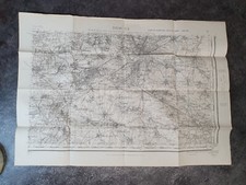Ancienne carte nord de la France tirage juin 1944 ref AP172