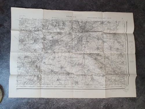 Ancienne carte nord - de, la