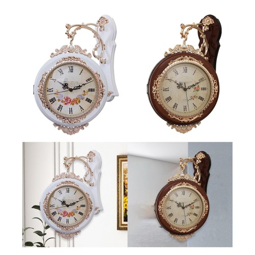Horloge murale double - , à
