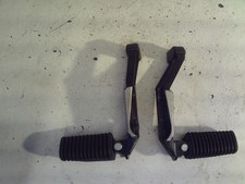 BMW R 1150 GS R21 EZ01 (2) Lot Repose-Pieds Usine Plaque Arrière Droite + Gauche