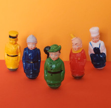 JOUETS ANCIENS - 5 CULBUTOS