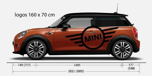 Sticker autocollant logo mini - sticker,