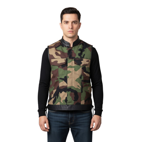 Biker vest military - biker,