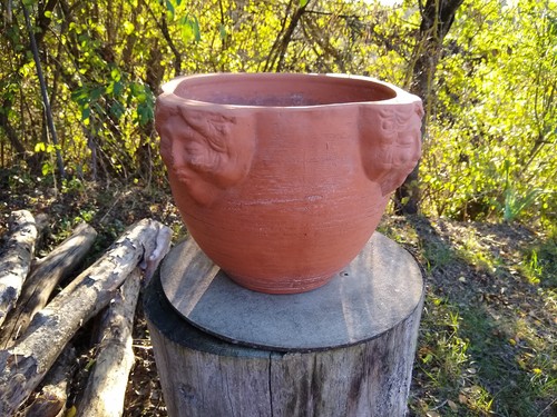 Gros pot pour plante - gros, terre
