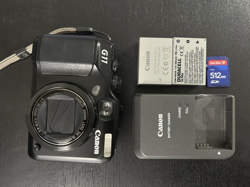 Canon powershot g11 10mp with - 10mp,