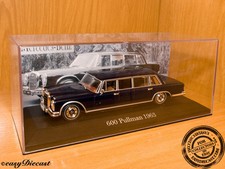 MERCEDES-BENZ 600 PULLMAN LIMOUSINE 1963 1:43 "CRACKED CASE"