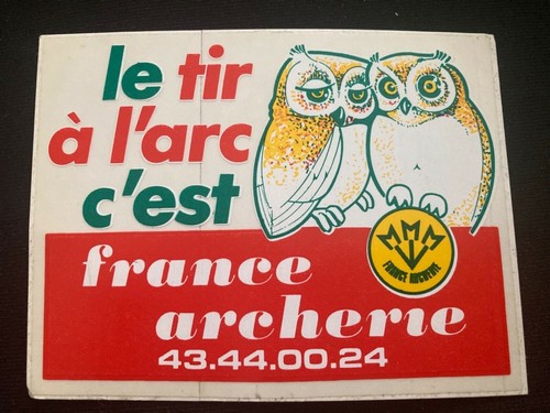 Autocollant sticker vintage