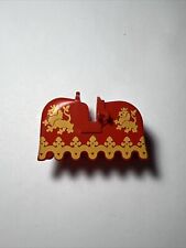 Lego barding horse set moyen âge château fort 6081 6060 1584 cheval robe