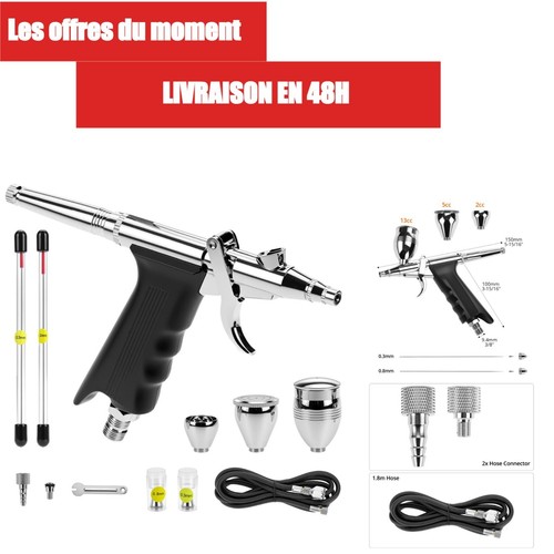 Qwork kit pistolet - pistolet, aérographe