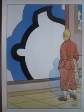 Affiche année 1994 Tintin au