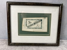 RARE Walt Disney USC VS UCLA Ticket Stub Jackie Robinson Intaglio Print LTD /300