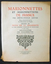 Marionnettes Et Marionettistes