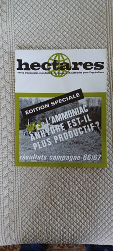 Revue agricole hectare - agricole,