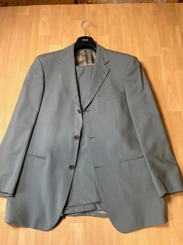 Hugo boss costume gris laine - gris,
