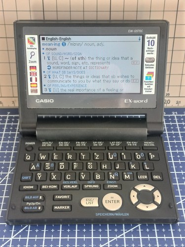 Casio word g570c - ex-word, ew-g570c